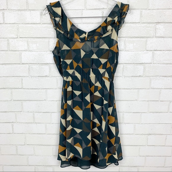 Retro Patterned Game-Day Dress Small - Picture 2 of 6